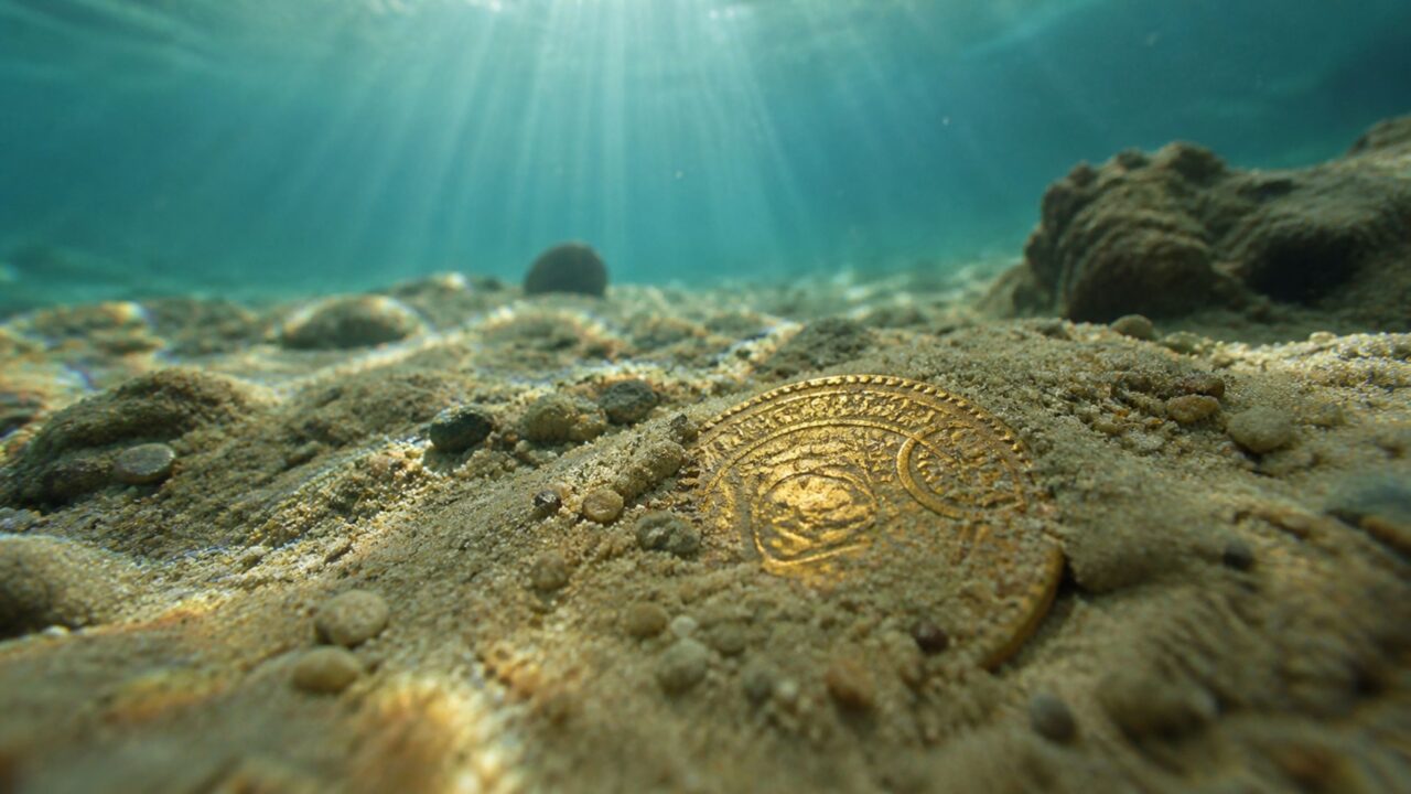 Mergulhadores amadores encontram 53 moedas de ouro romanas de 1.500 anos no mar da Espanha