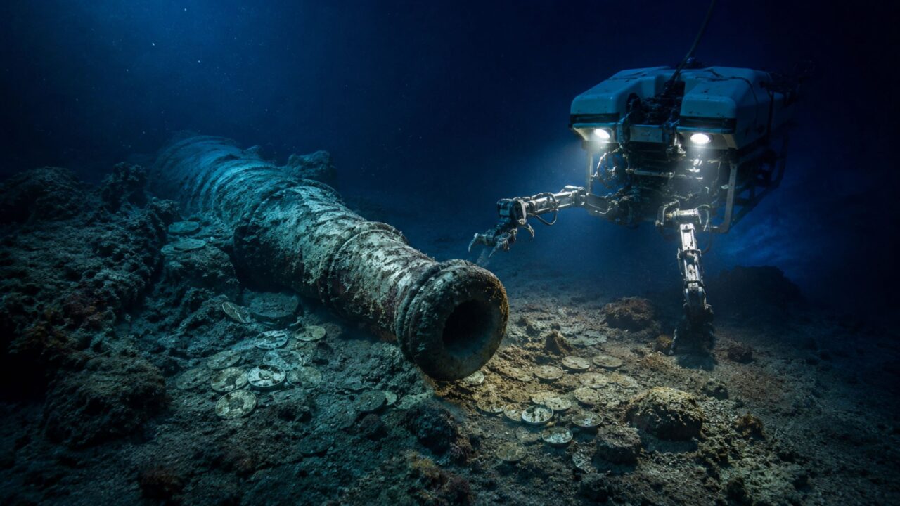 O galeão espanhol San José guarda um tesouro bilionário que passou mais de 300 anos submerso