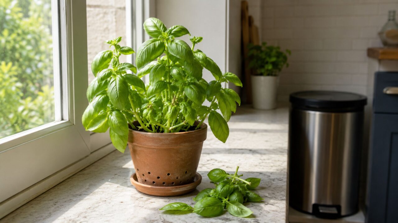 A erva aromática que perfuma a cozinha e ajuda contra moscas