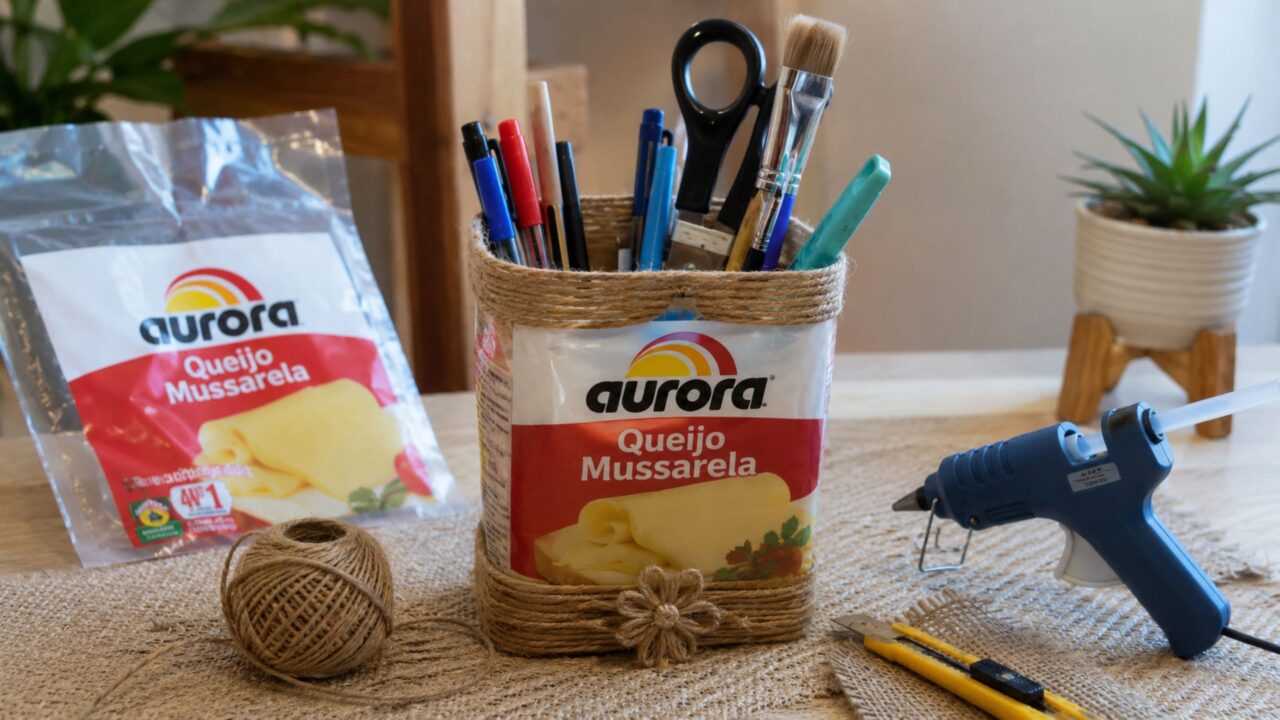 Um material que iria para o descarte pode virar peça prática e funcional para a casa
