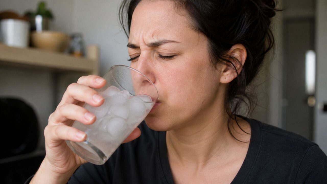 A ciência por trás da dor de cabeça ao beber gelado e por que ela aparece tão rápido