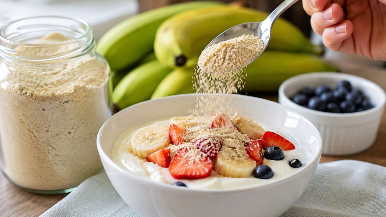 A banana verde pode valer mais que suplementos e o motivo está no amido resistente