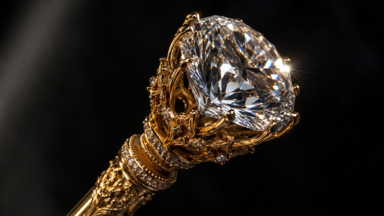 Como o maior corte de diamante do mundo foi parar no cetro da realeza britânica