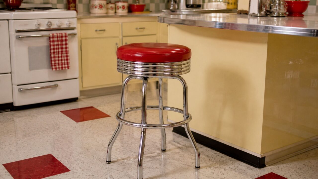 Todo mundo tinha esse assento de cozinha nos anos 60 e ele voltou à moda em 2026
