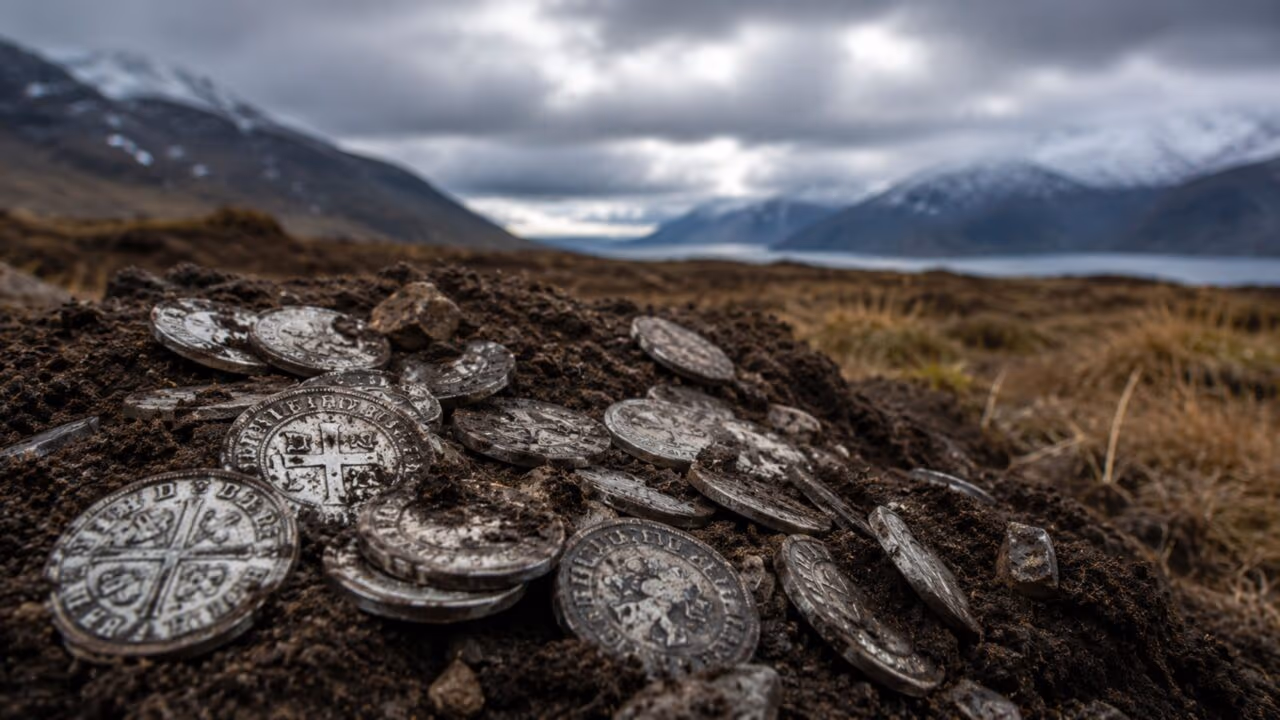 Maior tesouro de moedas vikings em 70 anos é descoberto enterrado na Noruega e impressiona arqueólogos