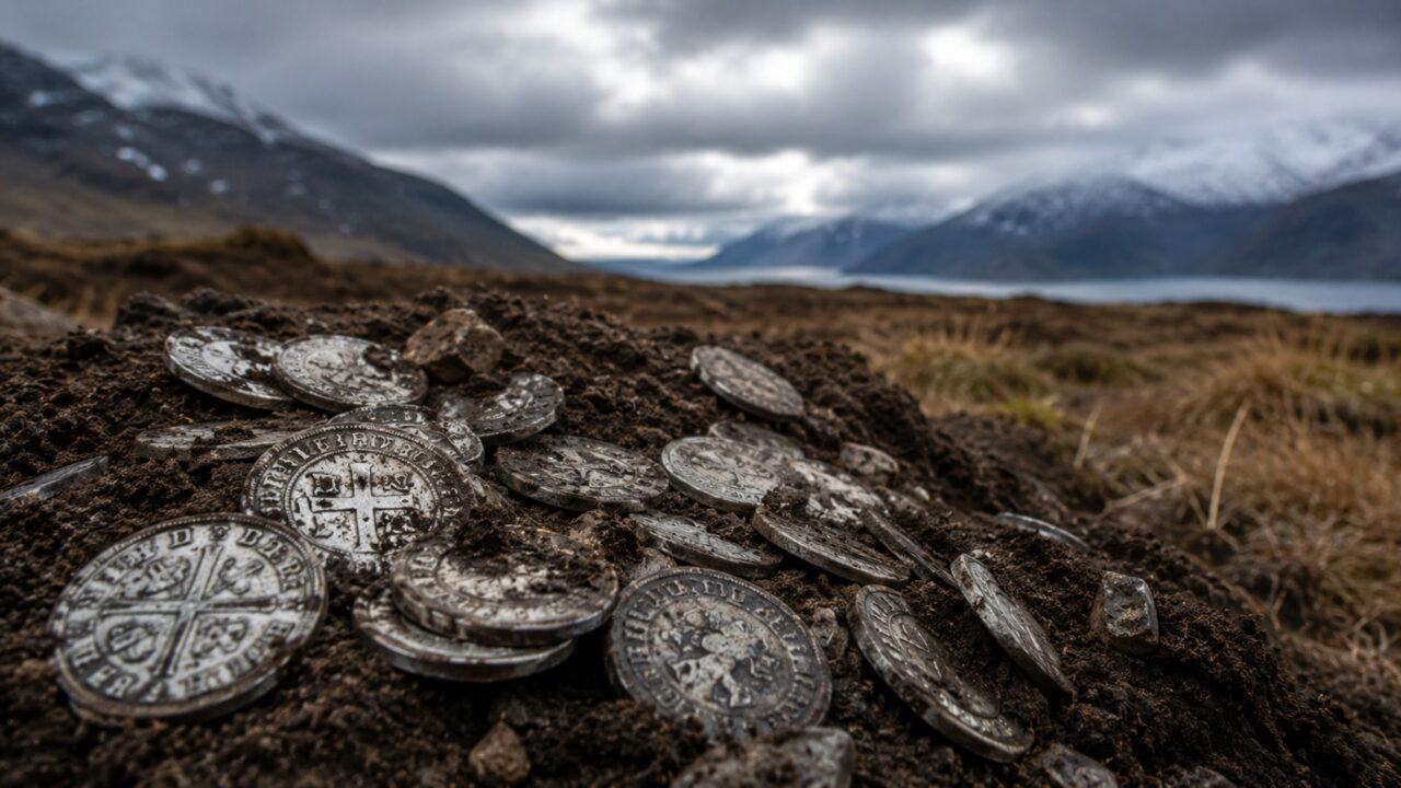 Maior tesouro de moedas vikings em 70 anos é descoberto enterrado na Noruega e impressiona arqueólogos