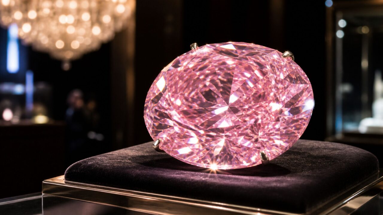 O diamante rosa mais caro do mundo e a venda que marcou a história dos grandes leilões