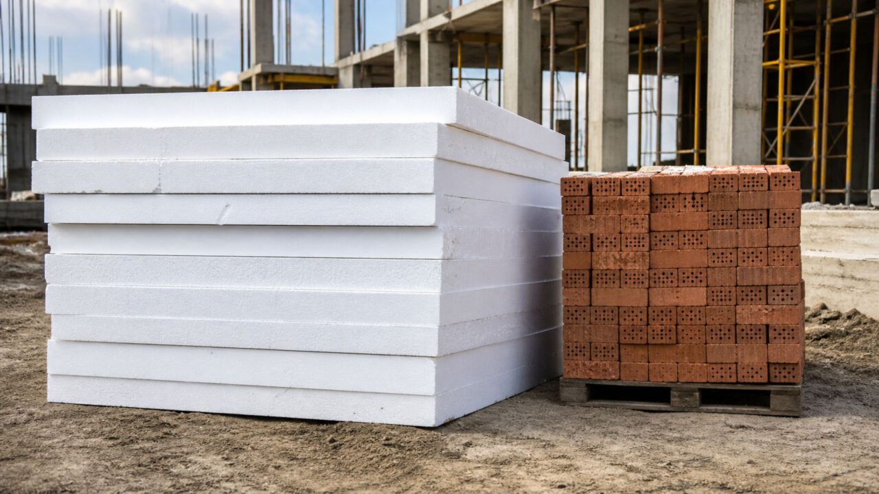 O material de construção que parece isopor, custa menos que tijolo e tem certificação do Inmetro