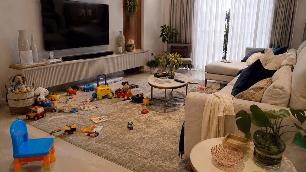 Adeus à bagunça na sala com brinquedos espalhados: este truque de armazenamento economiza espaço e tempo