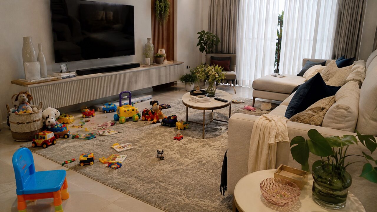 Adeus à bagunça na sala com brinquedos espalhados: este truque de armazenamento economiza espaço e tempo
