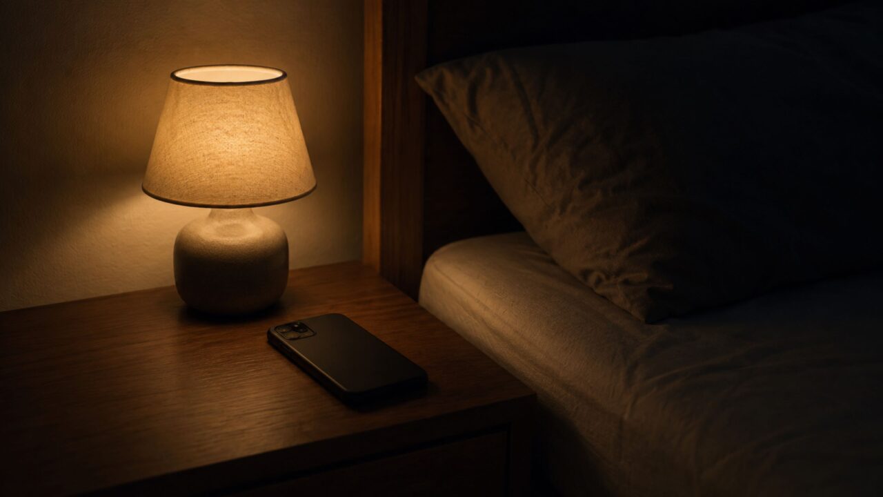 Reduzir telas e usar luz fraca antes de dormir ajuda o corpo a reconhecer a noite