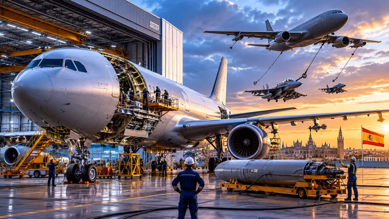 A Airbus tinha apenas um local no mundo para converter suas aeronaves comerciais em petroleiros militares. Agora abrirá mais uma