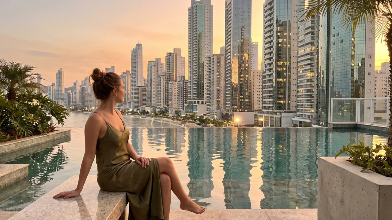 A Dubai Brasileira tem a roda-gigante mais alta da América Latina e concentra os arranha-céus mais altos do país com qualidade de vida europeia