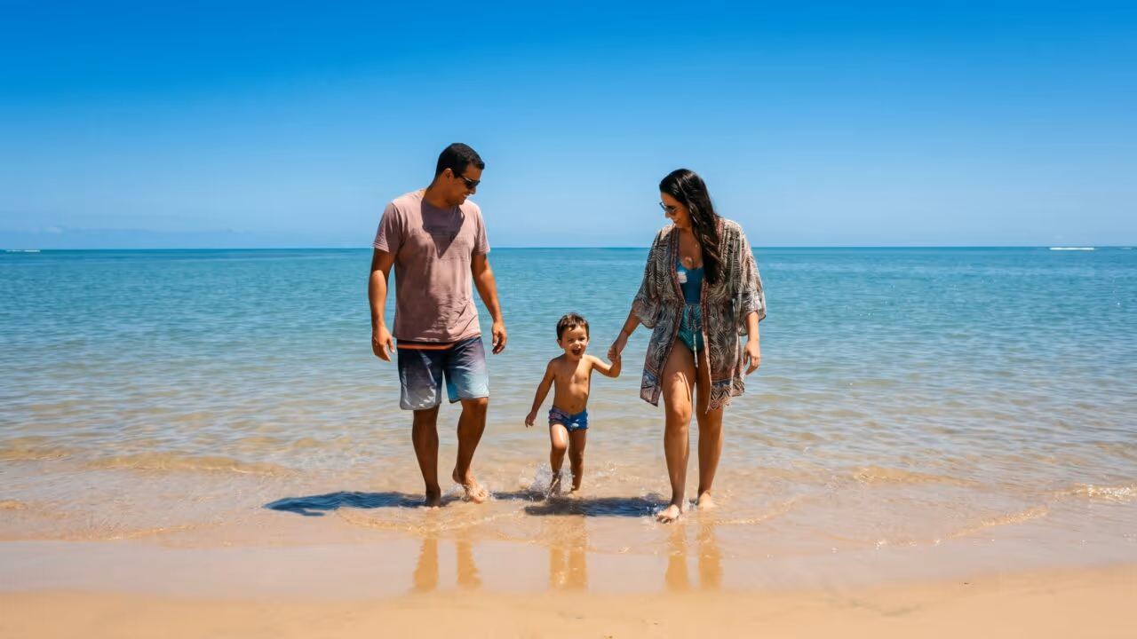 A cidade nordestina onde o mar é calmo e quente durante o ano inteiro, perfeito para quem gosta de entrar na água sem susto