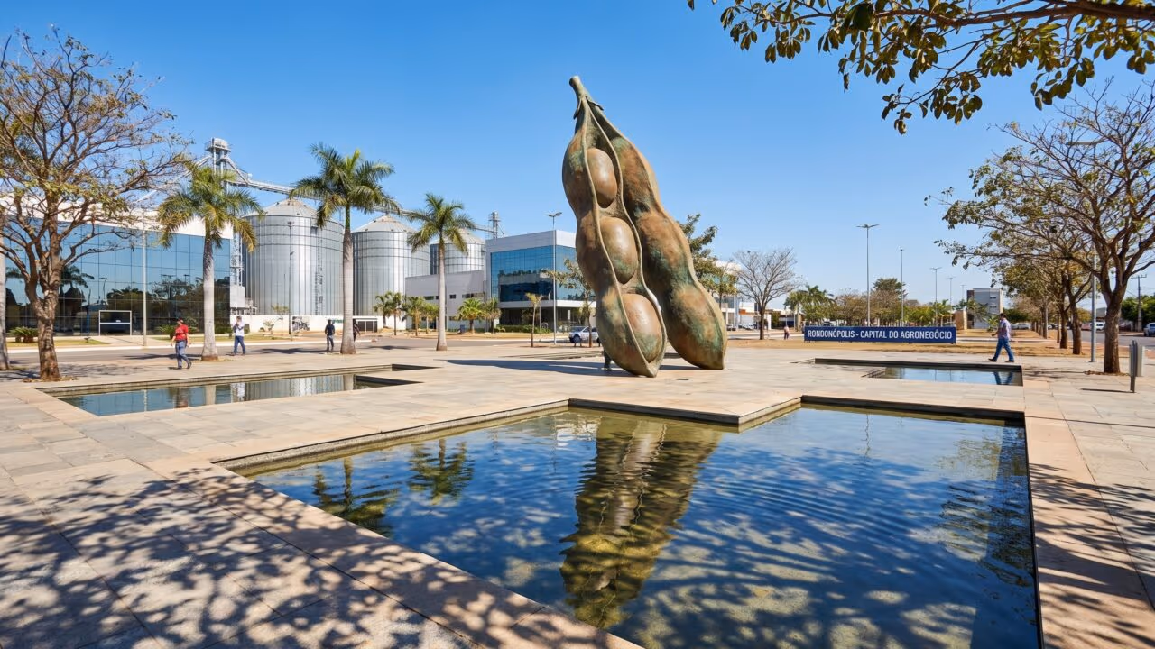 A cidade do interior que move o agro do Brasil: 80 mil toneladas de soja por dia e o maior terminal de grãos da América Latina