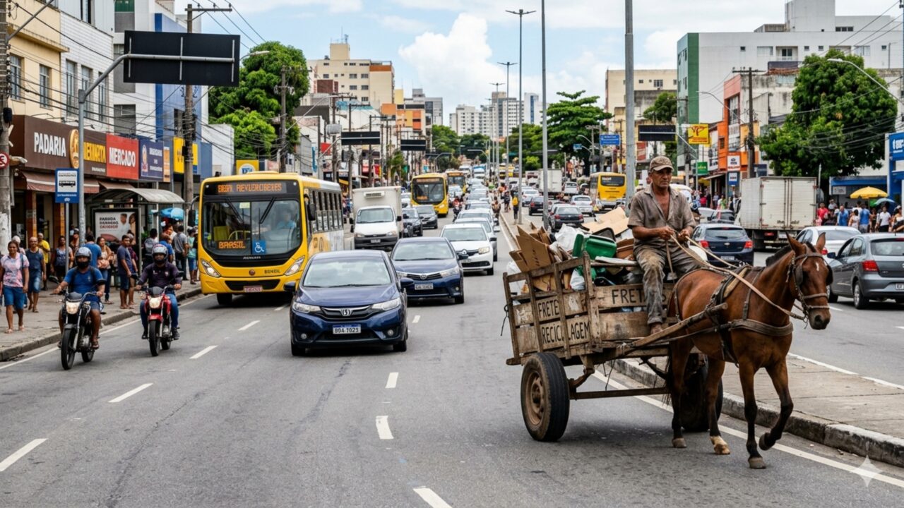 Adeus carroças: Brasil avança na proibição de olho na proteção animal e mobilidade urbana
