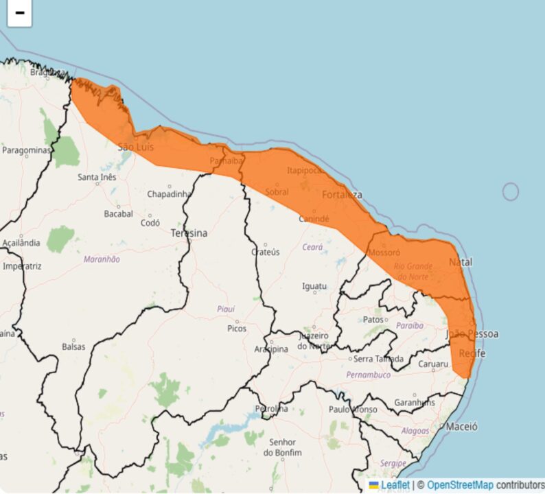 Alerta do Inmet para fortes chuvas neste sábado, 02, em várias regiões do Brasil