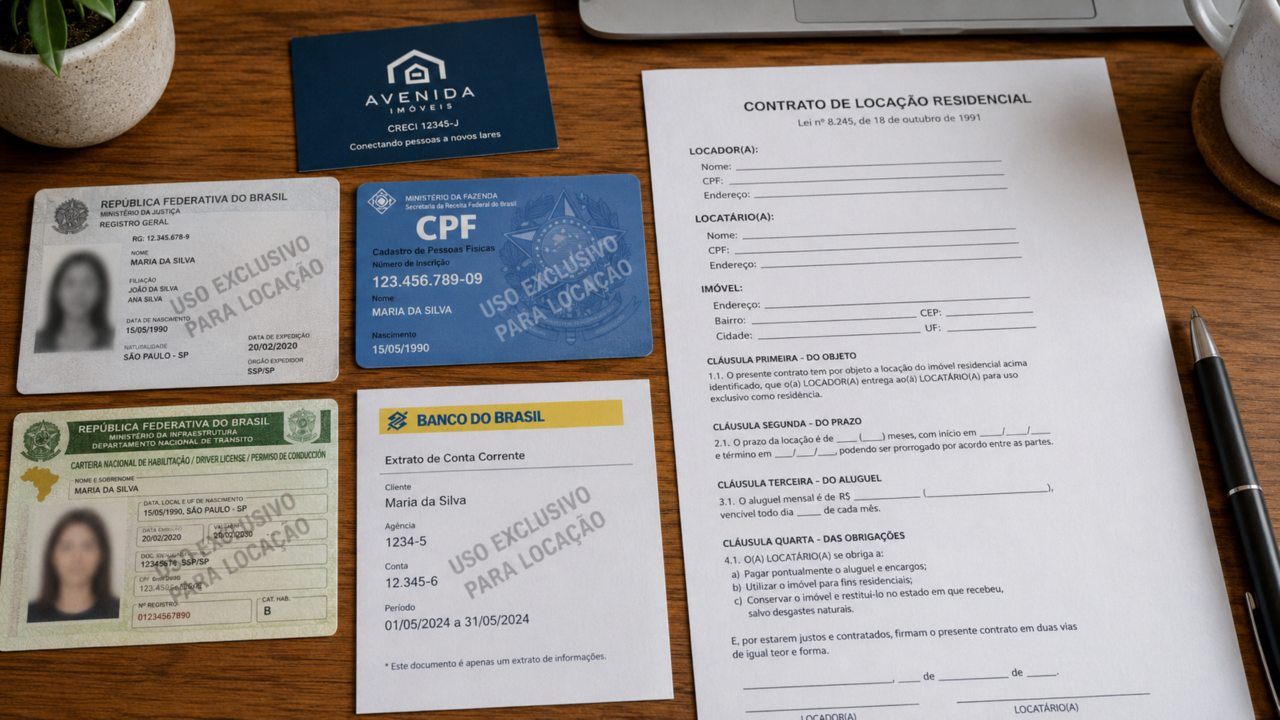Documentos para alugar imóvel: o que o proprietário pode pedir e o que exige atenção