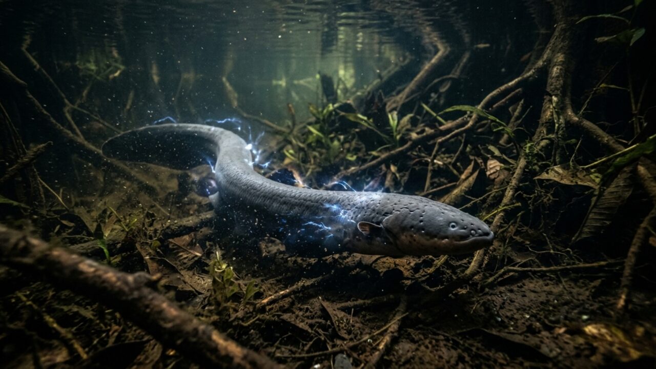 O peixe elétrico amazônico que derruba presas com tensão máxima capaz de assustar até predadores maiores