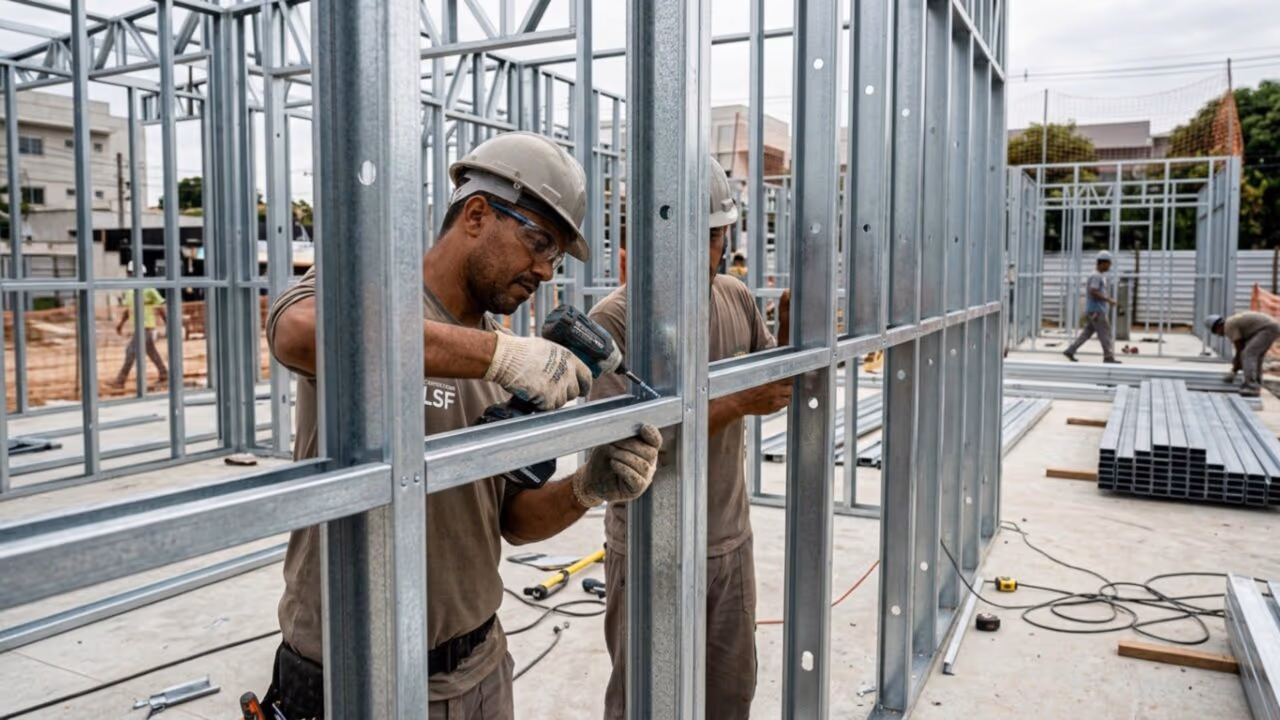 A casa sem tijolos que parece impossível, mas já está mudando a forma de construir no Brasil