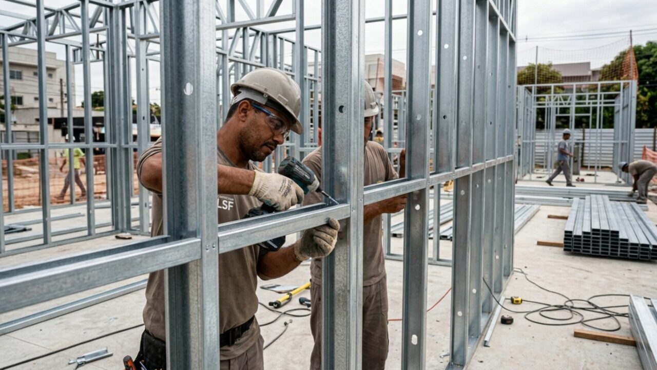A casa sem tijolos que parece impossível, mas já está mudando a forma de construir no Brasil