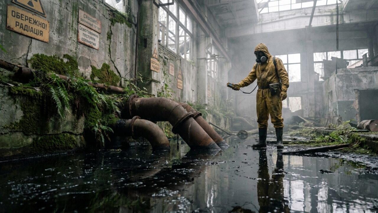 O que aconteceu com o homem que bebeu água radioativa da região de Chernobyl?