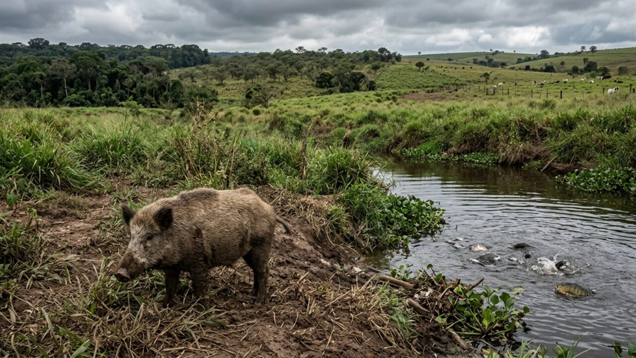 As espécies invasoras que estão se espalhando pelo Brasil e ameaçam a destruir a economia rural