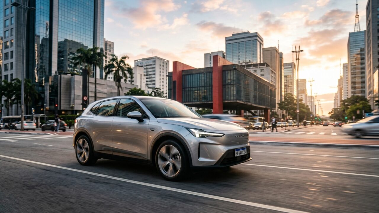 Volvo EX30 2026 estreia com linha reduzida e nova versão Ultra de 428 cv
