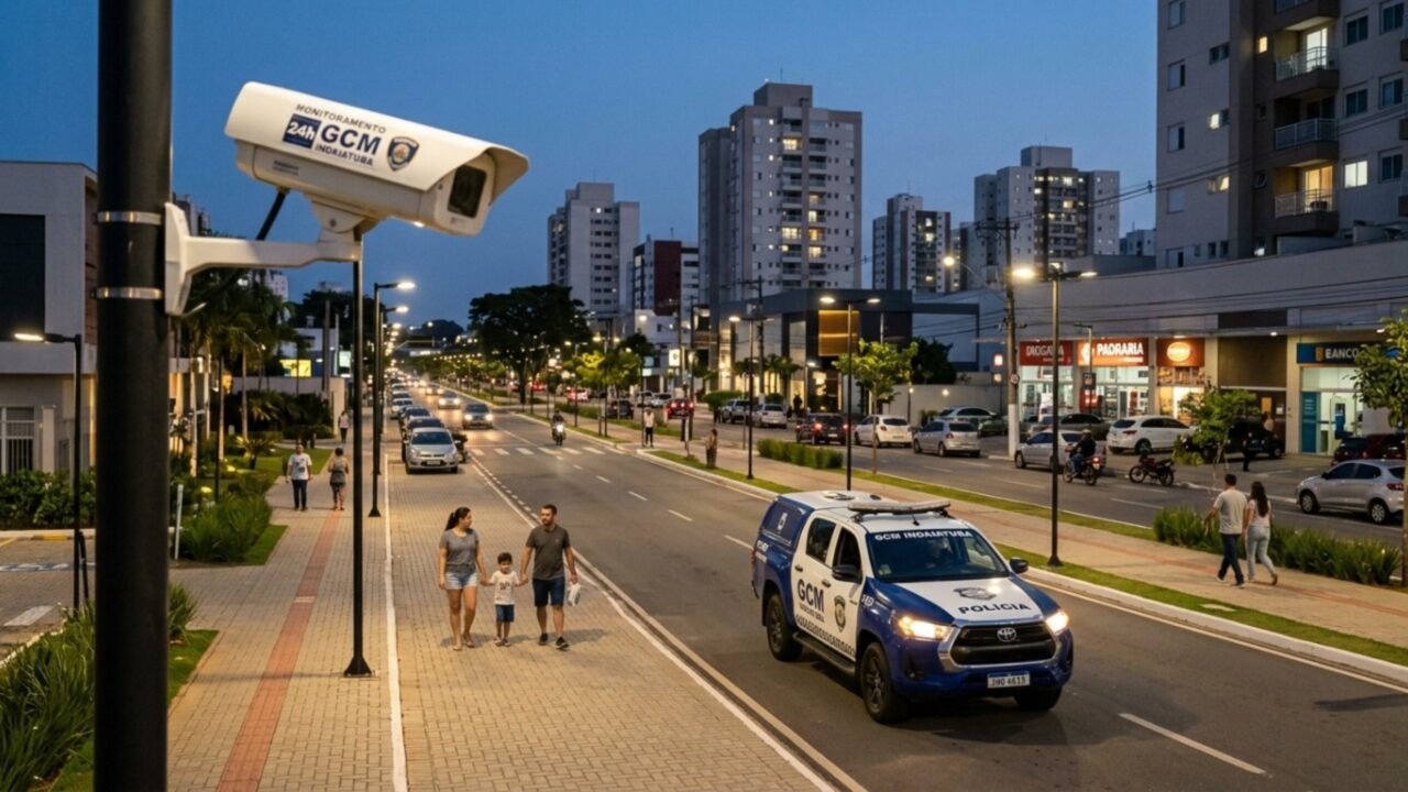 A cidade do interior paulista com câmeras 24 horas que foi eleita a mais segura do país