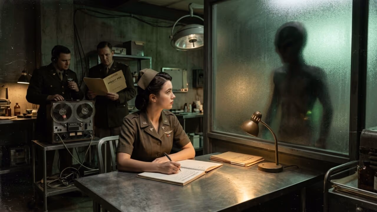 Matilda MacElroy, a enfermeira que jura que entrevistou uma alienígena utilizando telepatia no Novo México