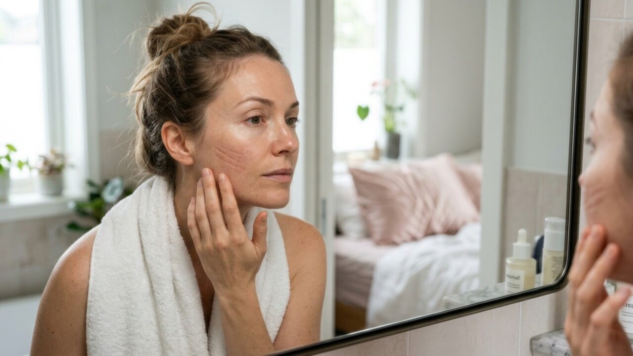 Dermatologistas revelam o que as marcas do seu travesseiro podem revelar sobre sua pele e como evitá-las