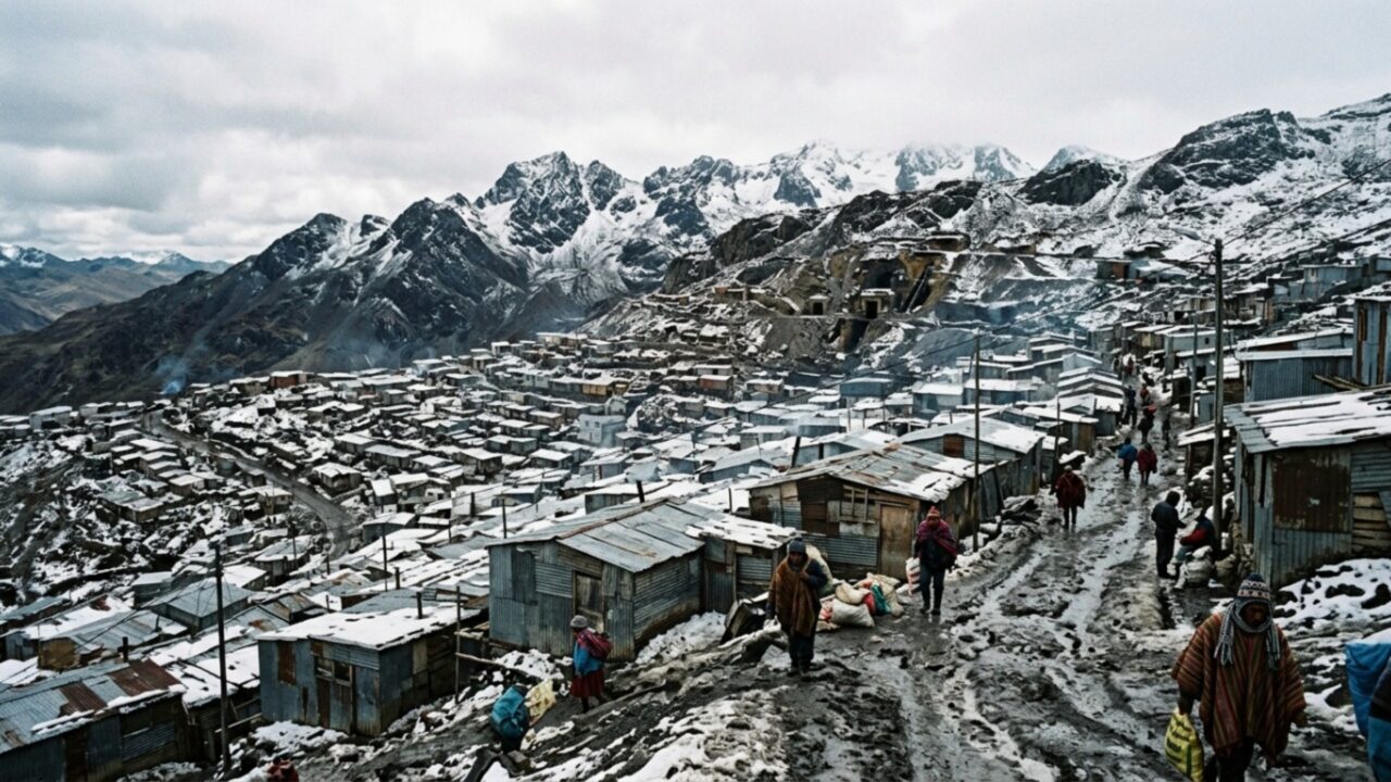 La Rinconada, a cidade mais alta do mundo onde não há leis, o perigo domina as ruas e milhares arriscam a vida em busca de ouro nos Andes