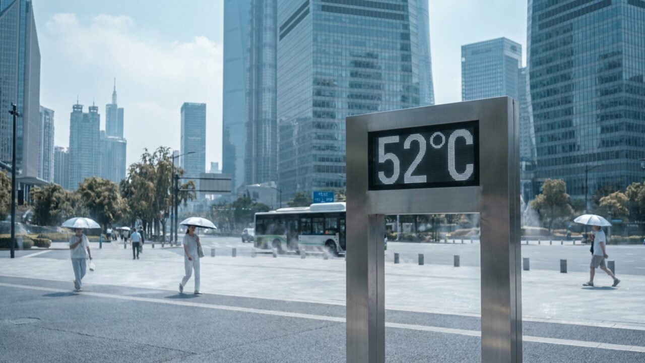 O lugar mais quente do planeta mostra como é viver quando sair na rua exige planejamento