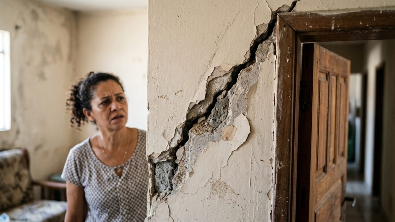 Engenheiro revela como identificar se a rachadura causa risco de desabamento na casa