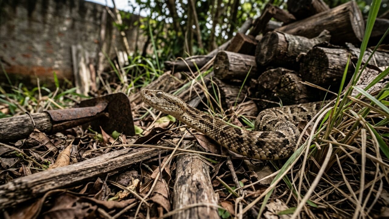 Como espantar cobras do quintal com cuidados simples que deixam a área mais segura e menos atrativa