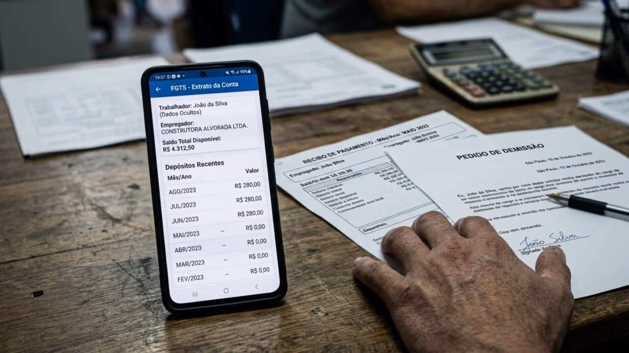 FGTS sumiu da conta? O que fazer quando a empresa deixou meses sem depósito
