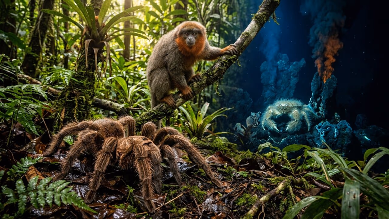 7 animais recém-descobertos que parecem ter vindo de outro planeta