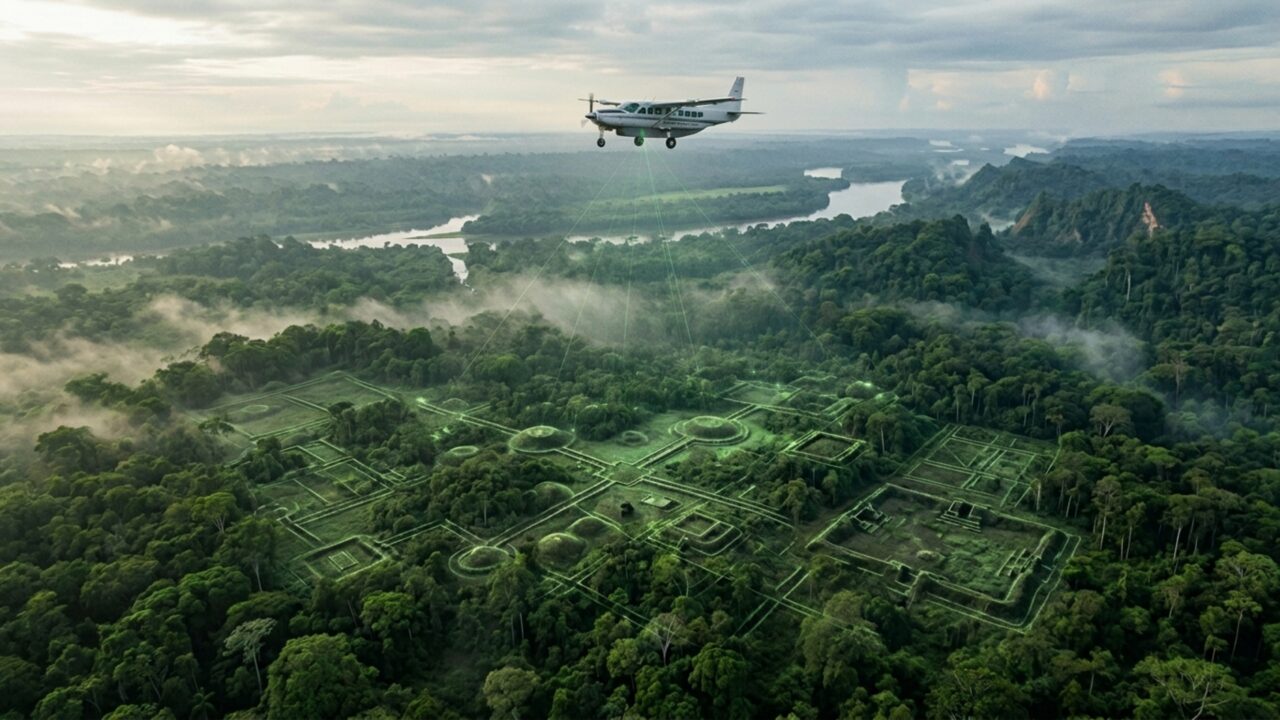 Arqueólogos encontram cidade perdida na Floresta Amazônica utilizando tecnologia de laser que atravessa a vegetação