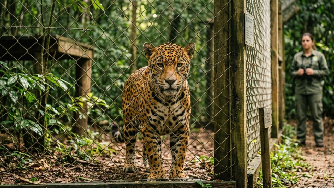 É possível criar uma onça-pintada como pet?