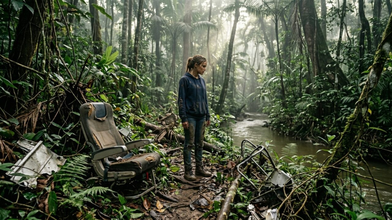 Ela caiu de 3 mil metros de altura após o avião explodir e sobreviveu 11 dias sozinha na selva amazônica aos 17 anos