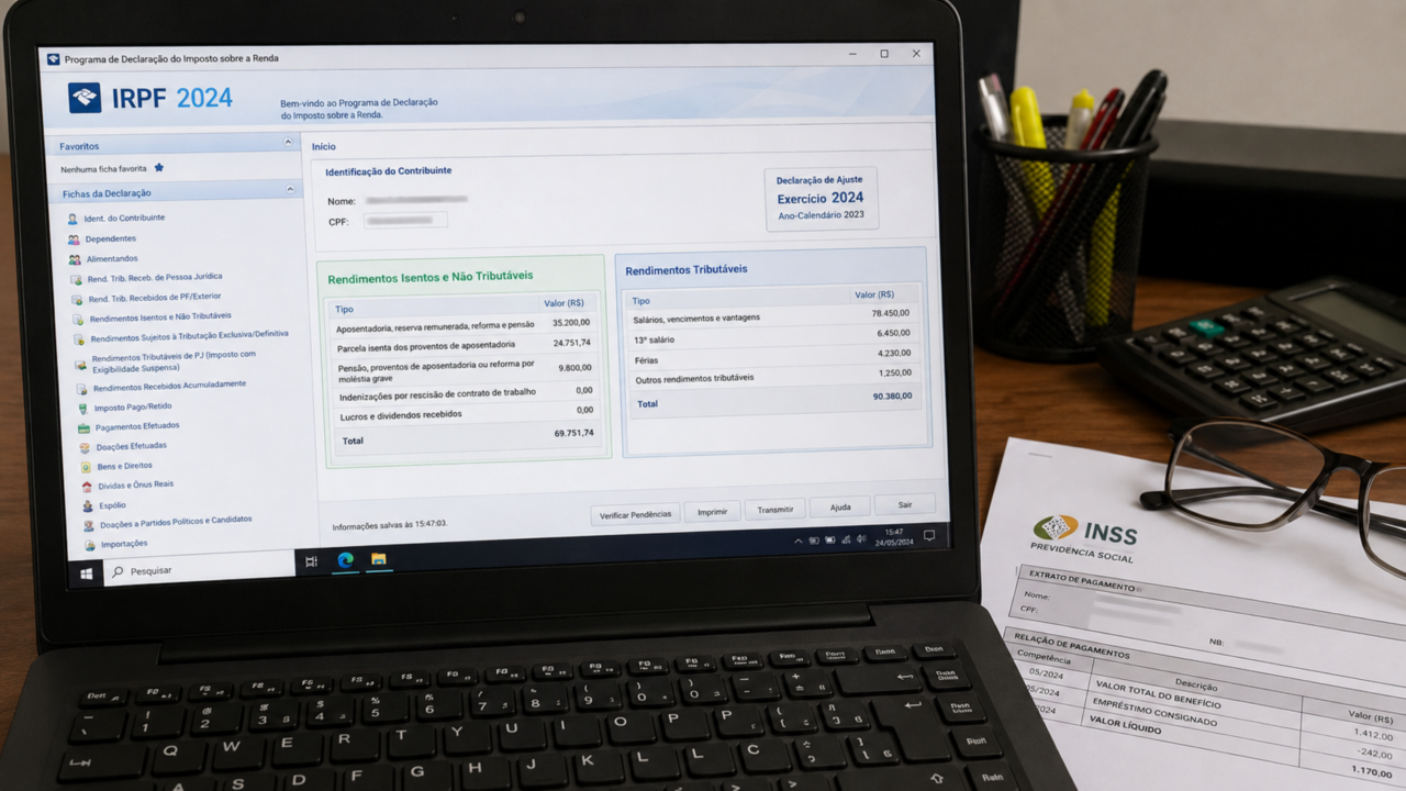 Receita Federal emite alerta importante para aposentados acima de 65 anos