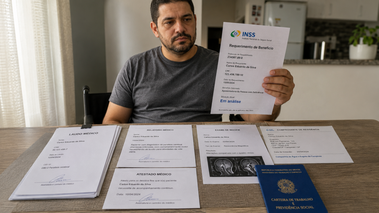Pessoas com deficiência podem antecipar aposentadoria, mas uma etapa do INSS barra muitos pedidos