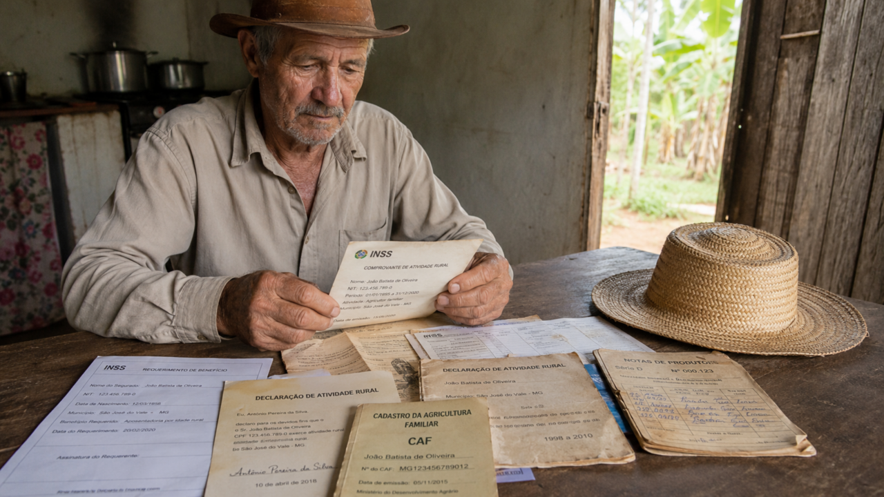 O erro que faz o trabalhador rural perder tempo no INSS mesmo tendo vivido no campo