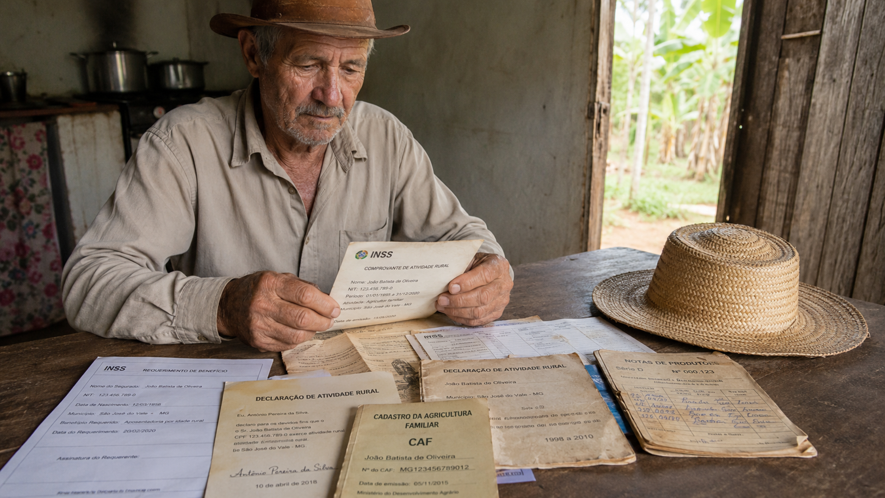 O erro que faz o trabalhador rural perder tempo no INSS mesmo tendo vivido no campo