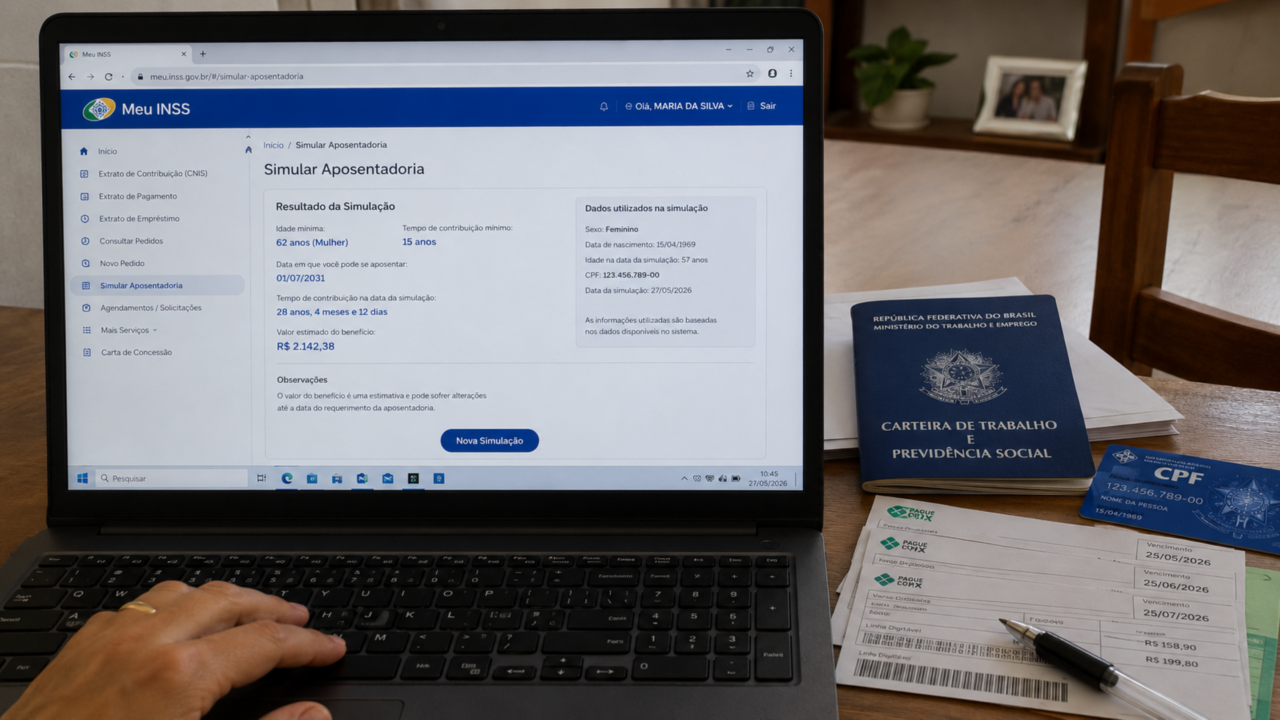 Aposentadoria por idade em 2026: quem pode pedir e quais documentos preparar antes do INSS
