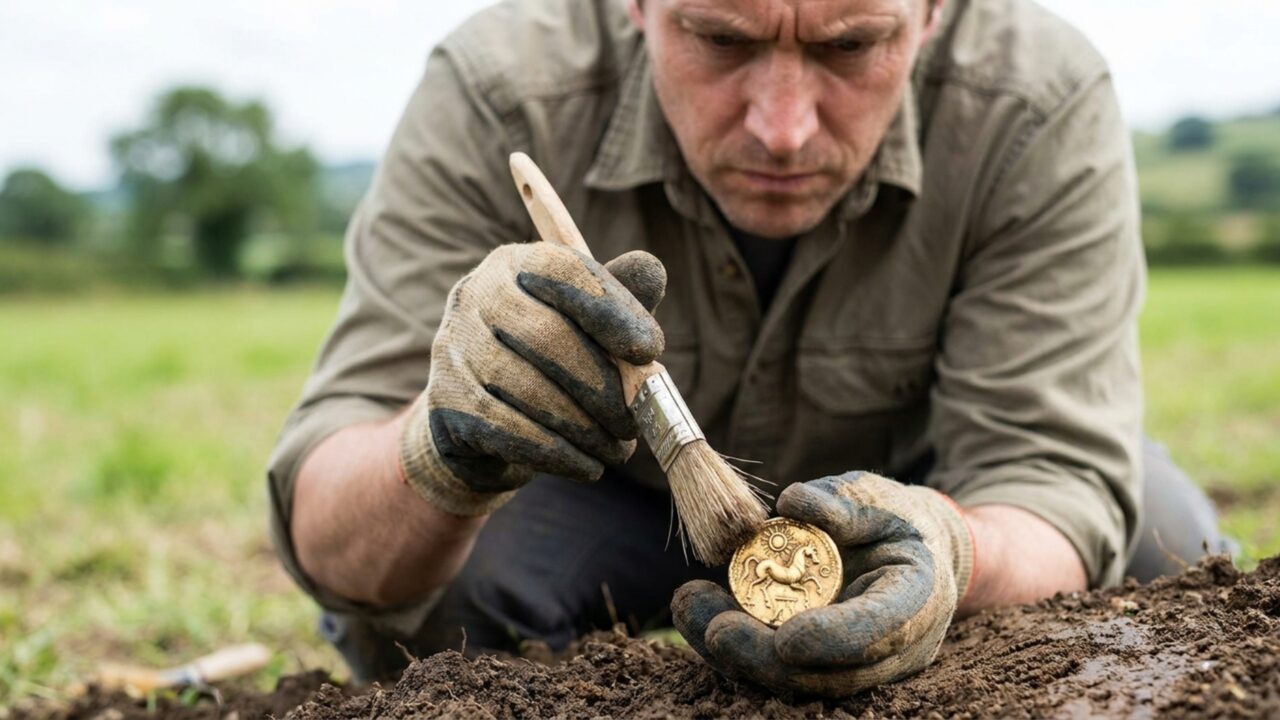 Os 500 lingotes de ouro encontrados em um campo tcheco após 2 mil anos enterrados