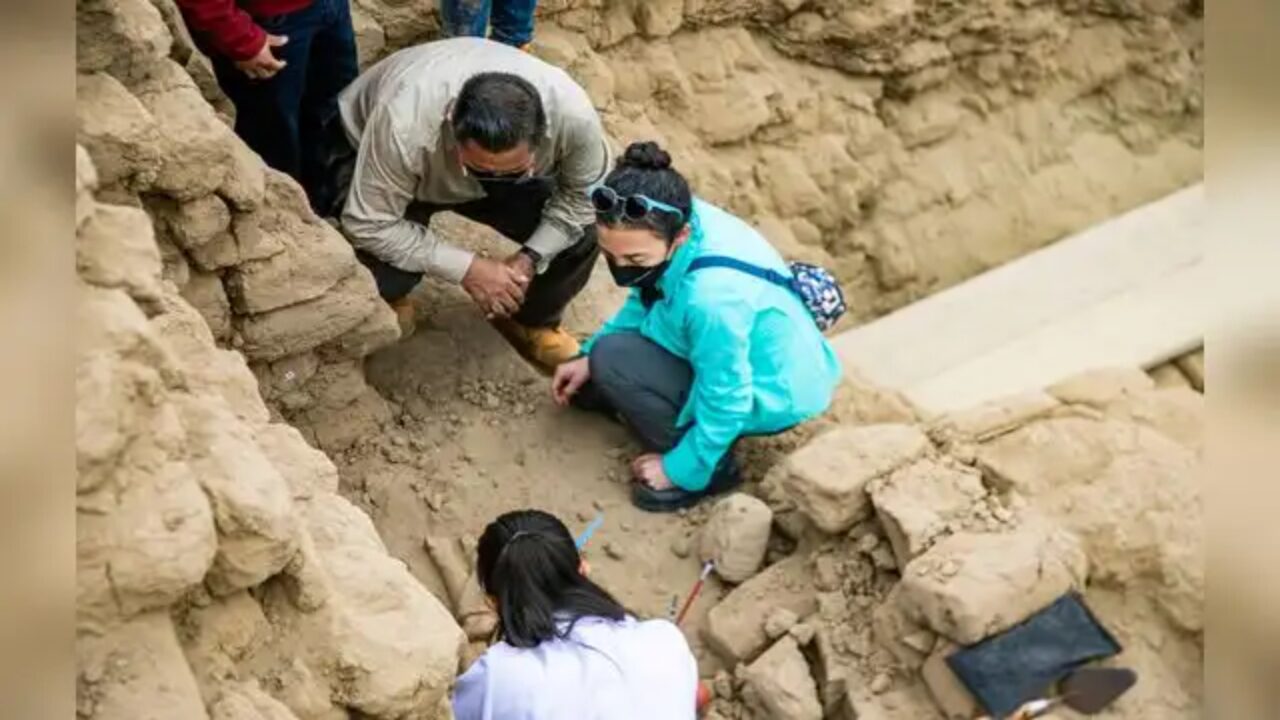 Arqueólogos não acreditam figura de madeira pré-hispânica perfeitamente preservada foi desenterrada no Peru