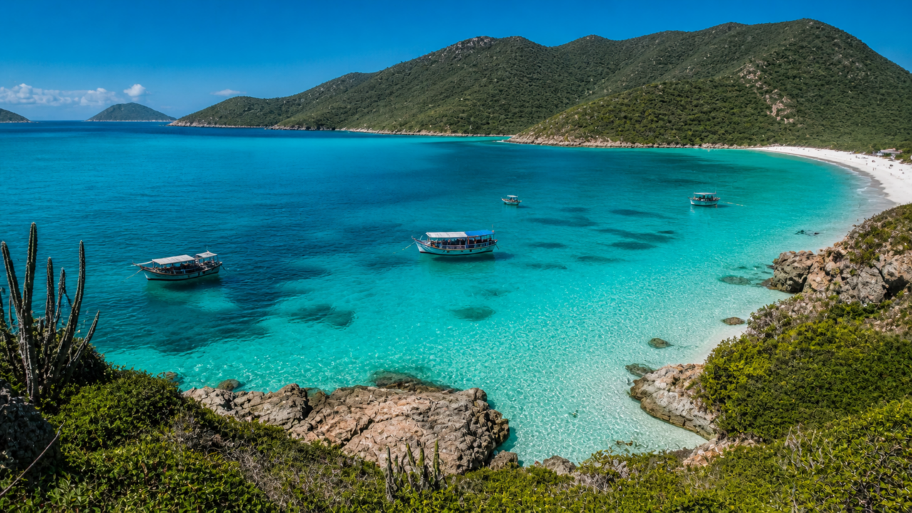 O destino brasileiro que parece filtro ao vivo e faz qualquer amante de praia querer arrumar as malas