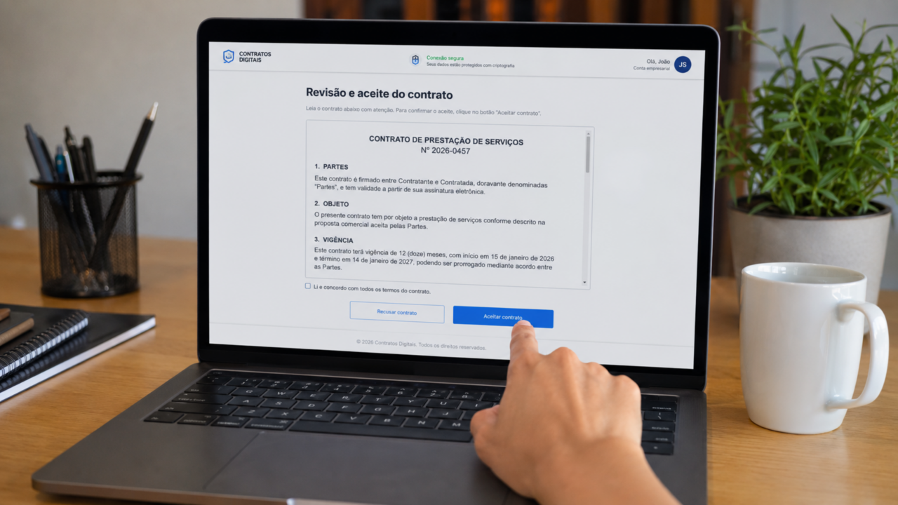 Assinatura eletrônica simples, avançada ou qualificada: o erro que pode enfraquecer contratos importantes