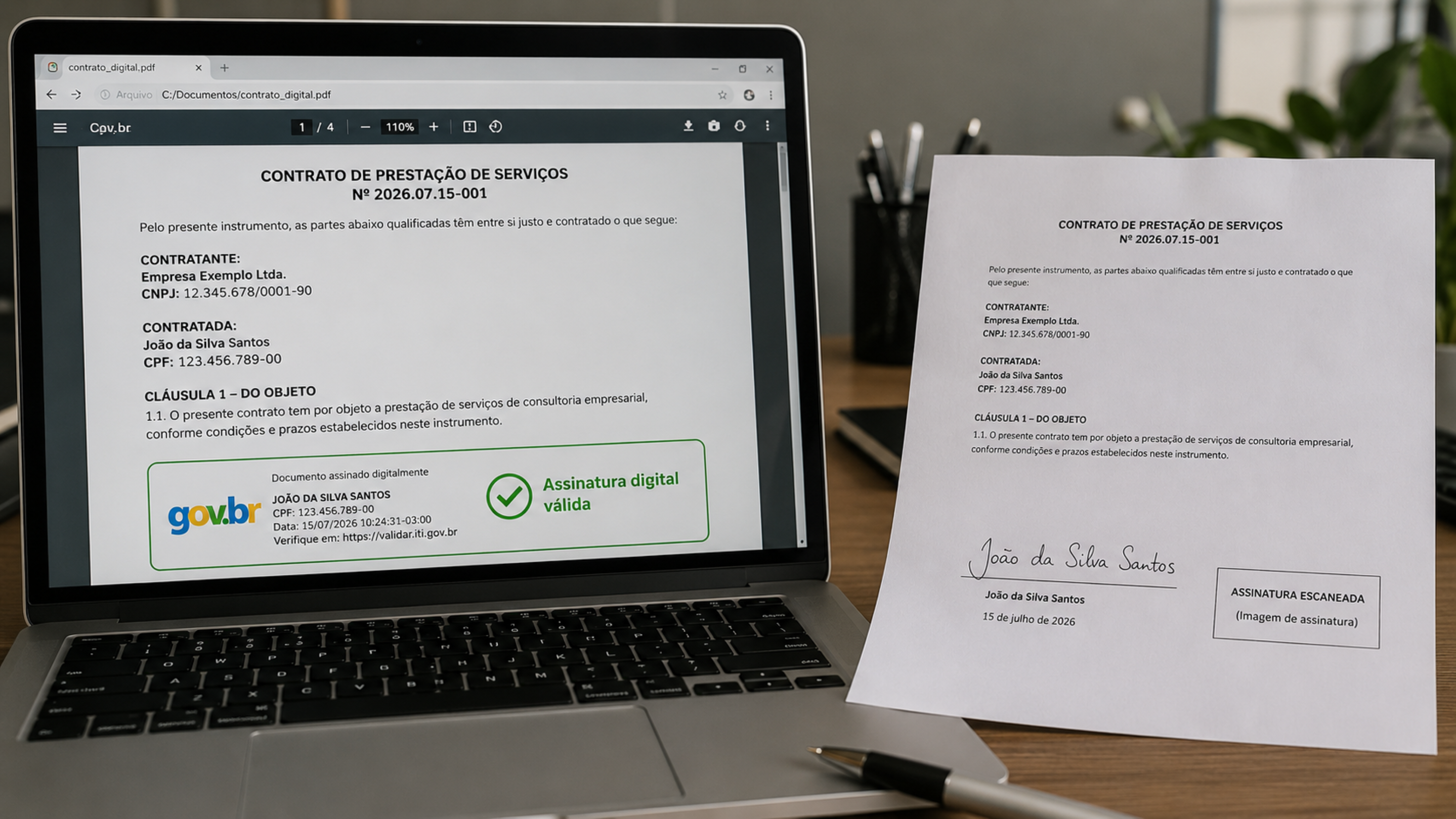 Assinatura digital gov.br vale como assinatura física? O detalhe que muita gente ainda ignora